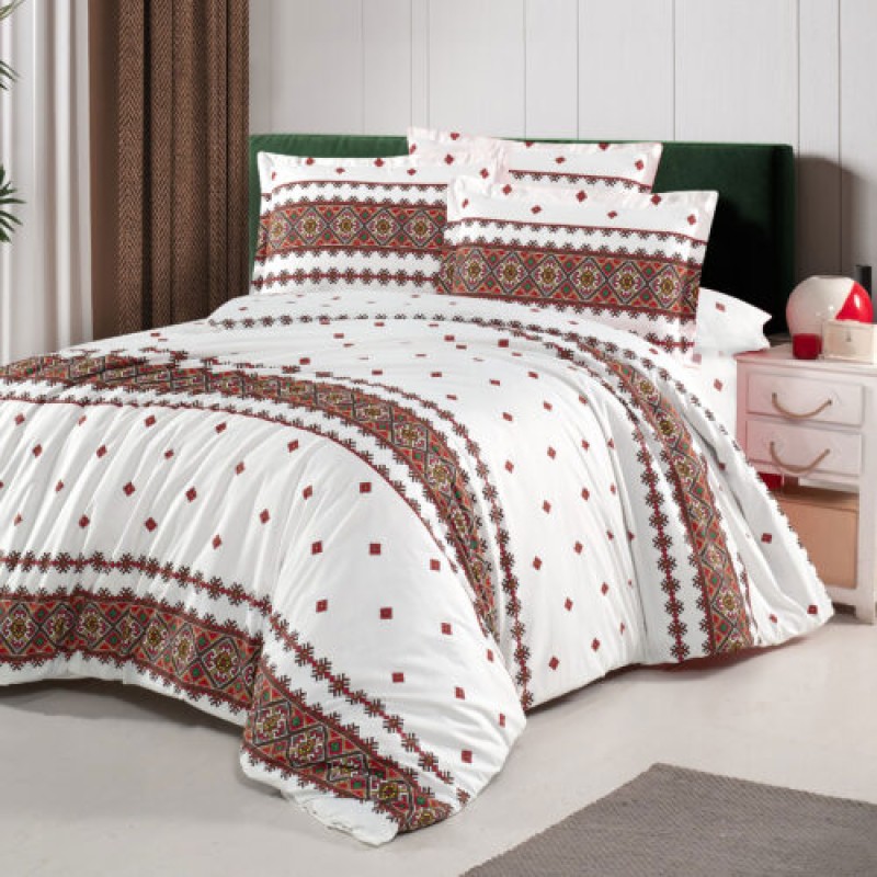Lenjerie de pat 100% BUMBAC king size (ARHAIC3)